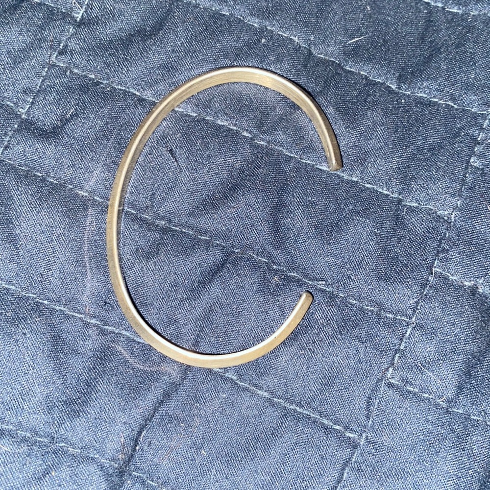 Sterling silver cuff bracelet